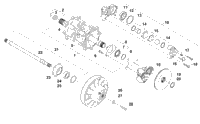 Drive Train Shafts And Brake Assemblies