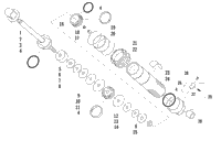 Rear Suspension Front Arm Shock Absorber