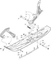 Ski And Spindle Assembly