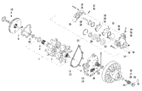 Drive Train Shafts And Brake Assemblies