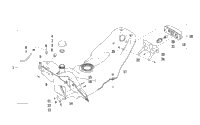 Gas Tank And Taillight Assembly