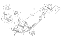 Chassis, Rear Bumper, And Snowflap Assembly