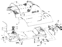 Gas Tank, Seat, And Taillight Assemblies