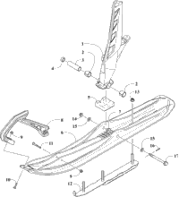 Ski And Spindle Assembly