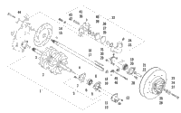 Drive Train Shaft And Brake Assemblies