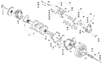 Drive Train Shaft And Brake Assemblies
