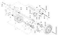 Drive Train Shafts And Brake Assemblies