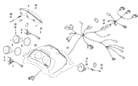 Headlight, Instruments, And Wiring Assemblies