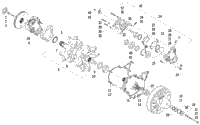Drive Train Shaft And Brake Assemblies