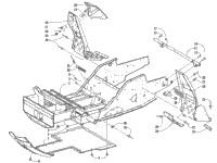 Front Frame And Footrest Assembly