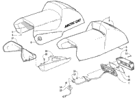 Seat And Taillight Assembly
