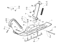 Ski And Spindle Assembly
