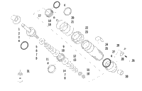 Rear Suspension Front Arm Shock Absorber