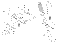 Rear Suspension Front Arm Assembly
