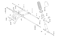 Rear Suspension Front Arm Assembly