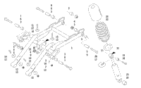Rear Suspension Front Arm Assembly