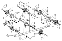 Rear Suspension Axle Assembly