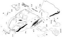 Hood And Windshield Assembly