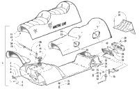 Gas Tank, Seat, And Taillight Assembly