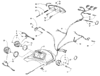 Headlight, Instruments, And Wiring Assemblies