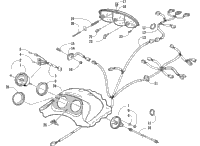 Headlight, Instruments, And Wiring Assemblies