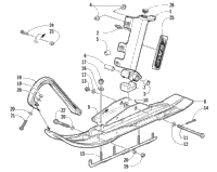 Ski And Spindle Assembly