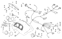 Headlight, Instruments, And Wiring Assemblies