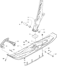 Ski And Spindle Assembly