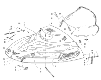 Hood And Windshield Assembly