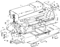 Tunnel, Gas Tank And Seat