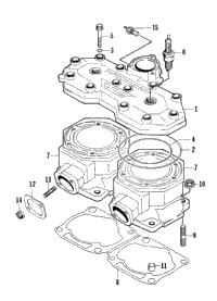 Cylinder And Head Assembly