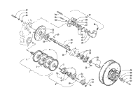 Drive Train Shafts And Brake Assemblies