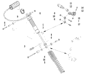 Shock Absorber And Sway Bar Assembly