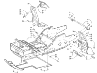 Front Frame And Footrest Assembly
