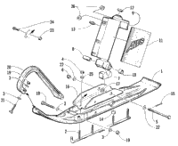 Ski And Spindle Assembly