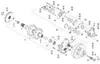 Drive Train And Brake Assemblies