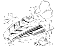 Hood And Windshield Assembly
