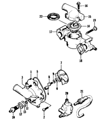 Water Pump/Water Manifold