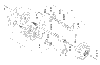 Drive Train Shafts And Brake Assemblies