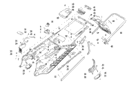 Tunnel, Rear Bumper, And Snowflap Assembly