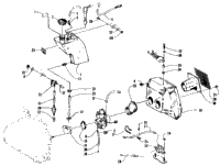 Oil Tank, Carburetor, Fuel Pump, And Silencer