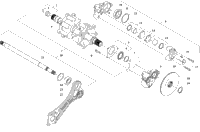 Drive Train Shafts And Brake Assemblies