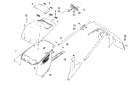 Rear Bumper, Storage Box, And Taillight Assembly