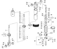 Rear Suspension Rear Arm Shock Absorber