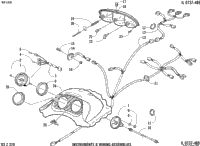 Headlight, Instruments, And Wiring Assemblies