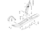 Ski And Spindle Assembly