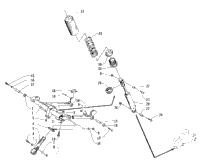 Rear Suspension Front Arm Assembly