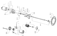 Electric Start - Starter Motor Assembly