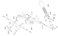 Rear Suspension Front Arm Assembly