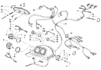 Headlight, Instruments, And Wiring Assemblies